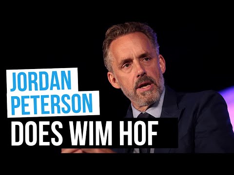 Jordan Peterson tries WIM HOF METHOD || Can he be cured??