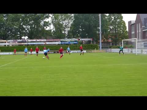 Thuis tegen VDZ.  Doelpunt Daan 2