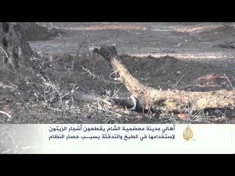 معاناة أهالي معضمية الشام في سورية