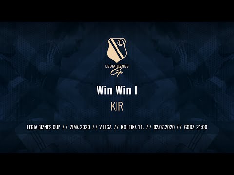 Skrót spotkania Win WIn I - KIR ( Legia Biznes Cup Zima 2020 )