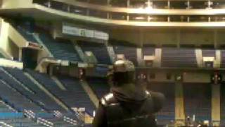 JOSH XANTUS BUGGIN OUT ON STAGE