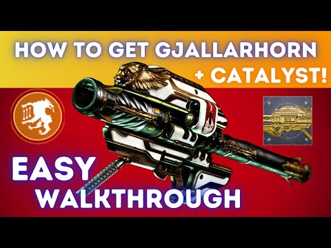 How to Get Gjallarhorn + Catalyst! EASY Step by Step Guide with Timestamps! #destiny2