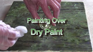 Quick Tip 323 - Painting Over Dry Paint