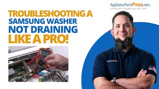 Why Your Samsung Washer Won't Drain and How to Fix It Fast