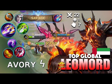 Leomord Bloody SAVAGE! That Non Stop Ganking | Top Global Leomord Gameplay By ᴀᴠᴏʀʏ ϟ | MLBB