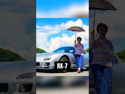 79-Year-Old Grandma and Her Mazda RX-7! 🚗🔥