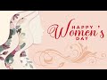 Happy Women S Day 2022 Wishes Whatsapp Status Motion Graphics Animation