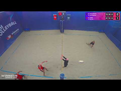 11:05 D. Svyrydenko / V. Avramenko - O. Kulyk / S. Borets 12.07.2022 | Winners Beach Volleyball