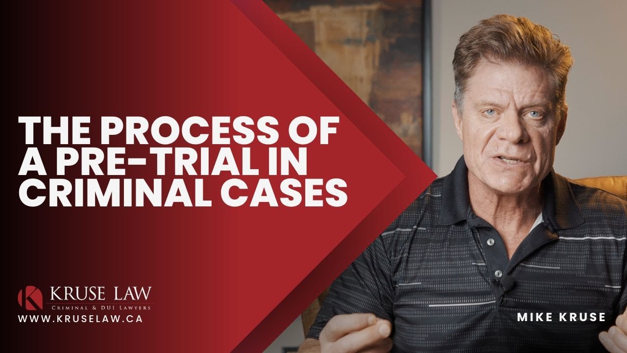 THE PROCESS OF A PRE-TRIAL IN CRIMINAL CASES