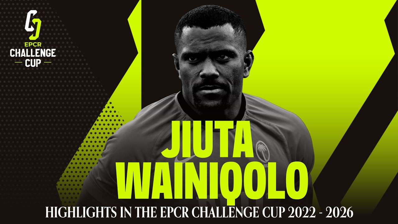 Jiuta Wainiqolo BIGGEST moments in the EPCR Challenge Cup | 2022 - 2026