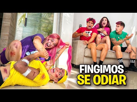 FINGIMOS SE ODIAR NA FRENTE DOS ROSA *Fomos longe demais ...