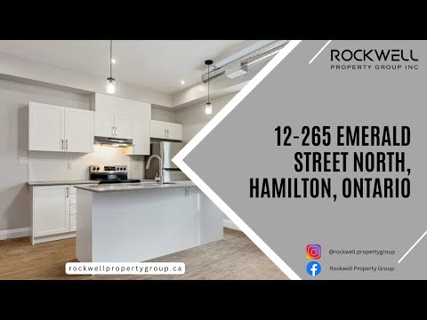 12 - 265 Emerald Street North, Hamilton, Ontario