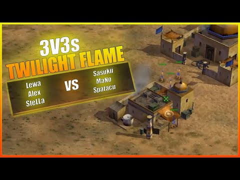 3v3s Twilight Flame | $50K Start | Tox AFK Start | No Barracks | No Tunnels at Oils