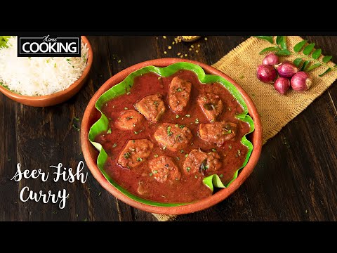 Seer Fish Curry | How to Make Fish Curry | Vanjaram Fish Recipe | Fish Curry Recipe | Fish Recipes