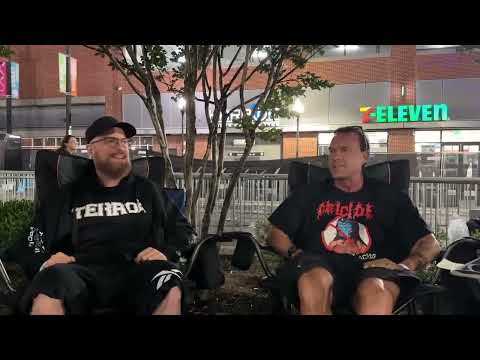 AUDIO FIXED!! John Gallagher / Dying Fetus confronts the Dawg for all his sh!t talk and calling out.