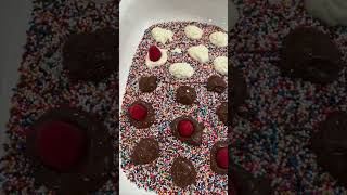 fun colorful treats are so easy to make #easyrecipes #dessert #recipeoftheday #sprinkles