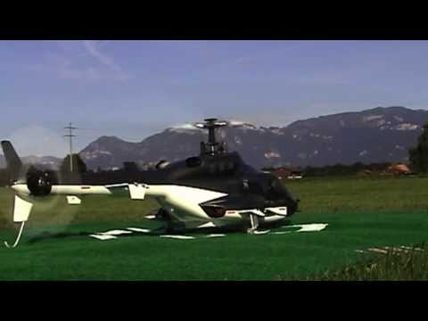 Airwolf T-Rex 500 Rocket launch