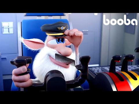 Capa de Booba 😎  O avião ⭐  Desenhos Animados Engraçados Para Crianças