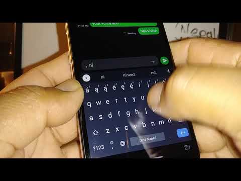 Switch LG keyboard to Gboard / set number row, change keyboard language, text correction