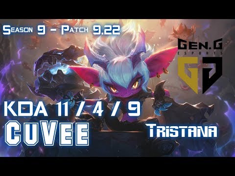 Gen CuVee TRISTANA vs LUCIAN Top - Patch 9.22 KR Ranked