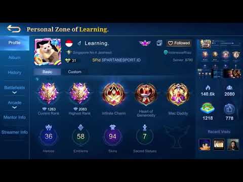 MANIAC Chou Unstoppable Offlaner! - Top 1 Global Chou by Learning. - MLBB