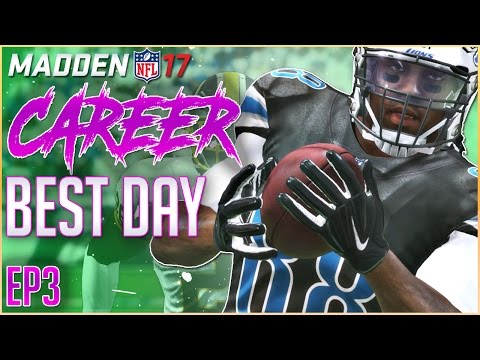 CAREER BEST YARDAGE! | Madden 17 Career Mode WR | EP3