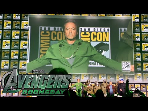 Robert Downey Jr. and Russo Brothers introduce "Avengers: Doomsday" and "Secret Wars" at SDCC 2024