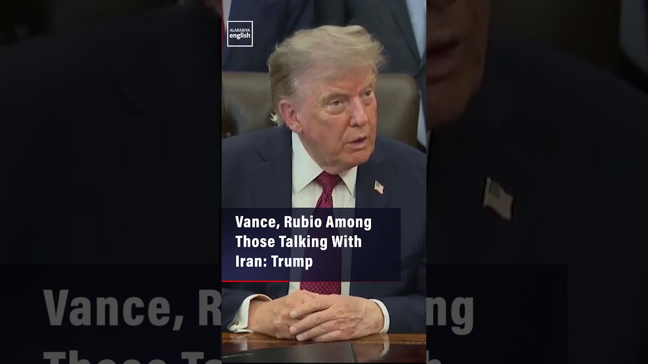 Video | Vance, Rubio Among Those Talking With Iran: Trump