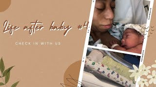Getting my catheter out? / Catch up with us after baby #4