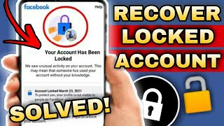 HOW TO RECOVER FACEBOOK LOCKED 2022? | TEMPORARILY LOCKED FACEBOOK ACCOUNT
