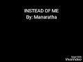 Instead Of Me With Lyrics