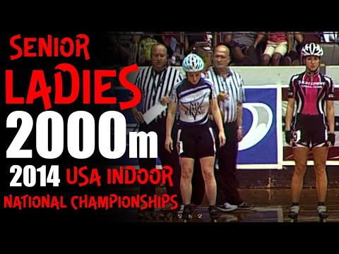 Senior Ladies 20 Lap Race At USARS Inline Speed Skating Nationals