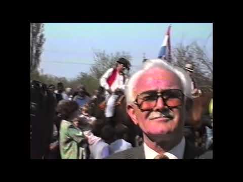 Turopoljski banderij - blagoslov zastave 1993.