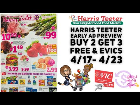 Harris Teeter Early Ad Preview Buy 2 Get 3 FREE &...