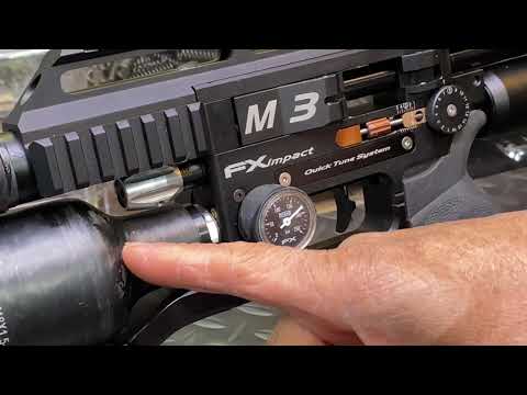 FX Impact M3 how to lower bottle regulator pressure