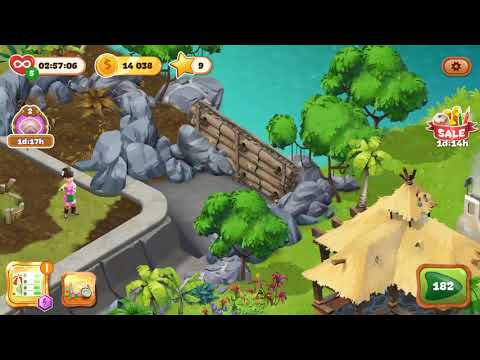 Lost island 180 level 181 level Blast Adventure Gameplay Story