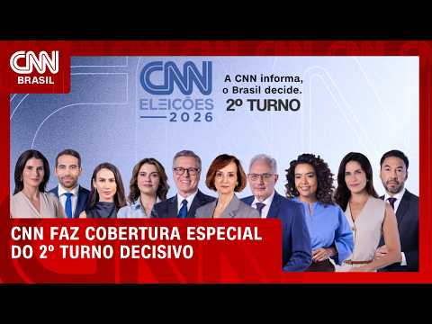 CNN faz cobertura especial do 2º turno decisivo; veja programação | CNN PRIME TIME