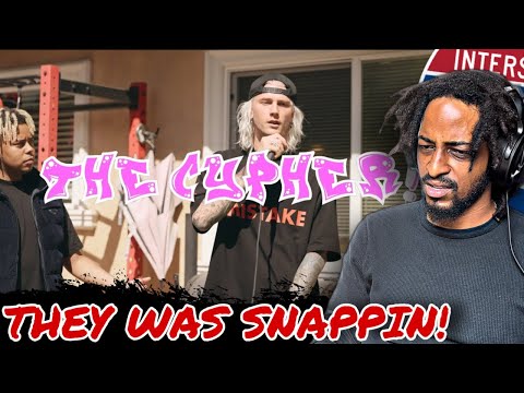 NGL THEY GOT OFF! Machine Gun Kelly X Cordae - Doja Freestyle | @i95jun REACTION