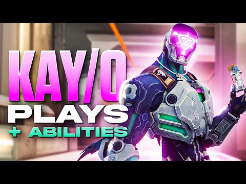 NEW AGENT KAY/O OUTPLAYS! - 'KAY/O' Abilities Guide & Gameplay - VALORANT