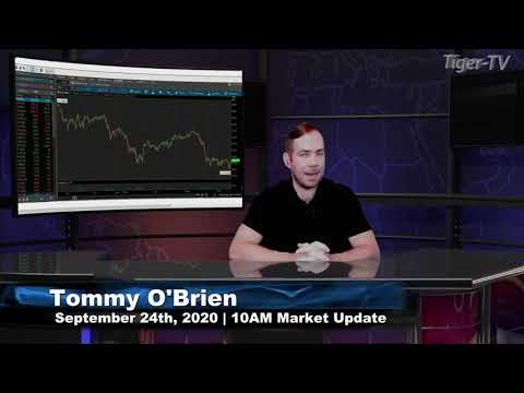 September 24th, 10AM ET Market Update on TFNN - 2020