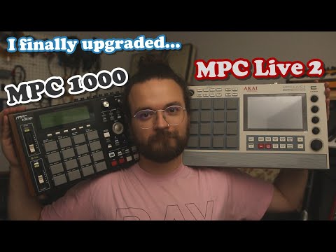 My 17 Year Leap Forward // Upgrading from MPC 1000 to Live 2