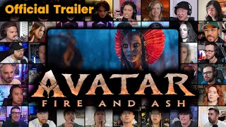 Avatar: Fire and Ash - Official Trailer | REACTION MASHUP | Avatar 3 - James Cameron
