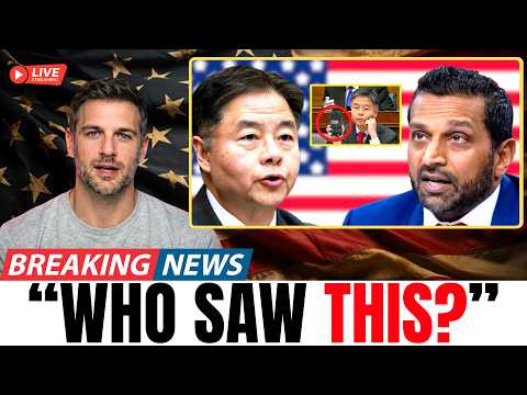 Ted Lieu PLAYED Epstein Video LIVE — Patel's Answer on Client List DESTROYED Him
