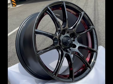 WEDS SPORT SA-25R 18インチ RED LIGHT CHROME