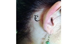 Small Tattoo Ideas Behind Ear