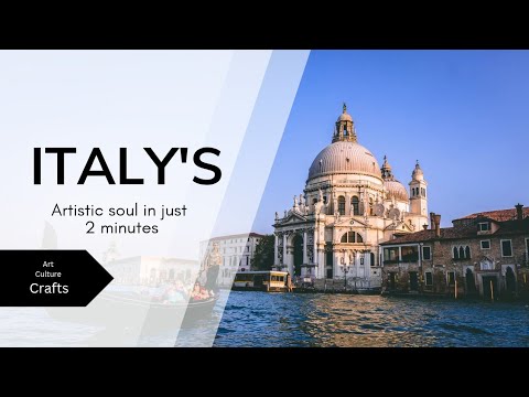 Italy’s Art, Culture & Crafts: A Journey Through History & Tradition 🇮🇹✨