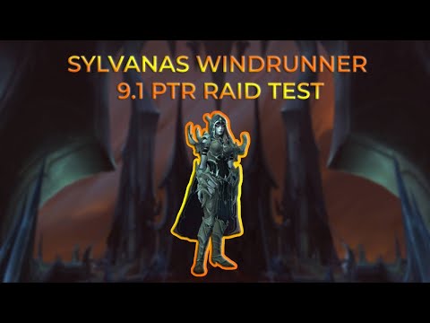 Sylvanas Windrunner Heroic Sanctum of Domination 9.1 PTR Raid Testing | Boomkin POV