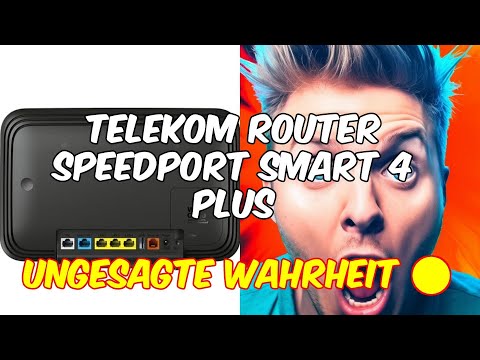 Telekom router speedport smart 4 plus - das ultimative wi-fi 6 erlebnis mit bis zu 6000 mbit/s!