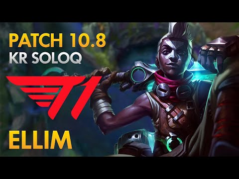 T1 Ellim - Jungle: Ekko vs Warwick - KDA 21/4/11