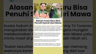 Alasan Insan Baru Penuhi 2 Syarat Damai dari Mawa soal Bukti Nikah Siri, Begini Kata Kuasa Hukum